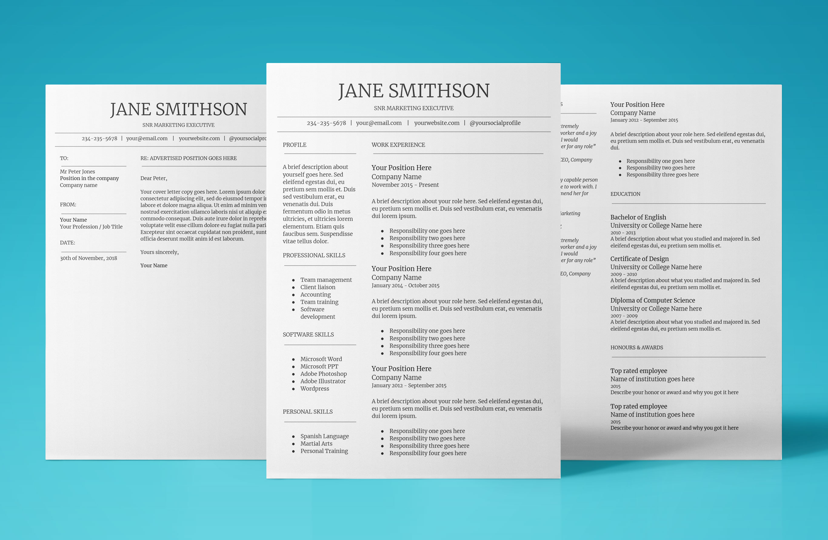 Callisto CV Template