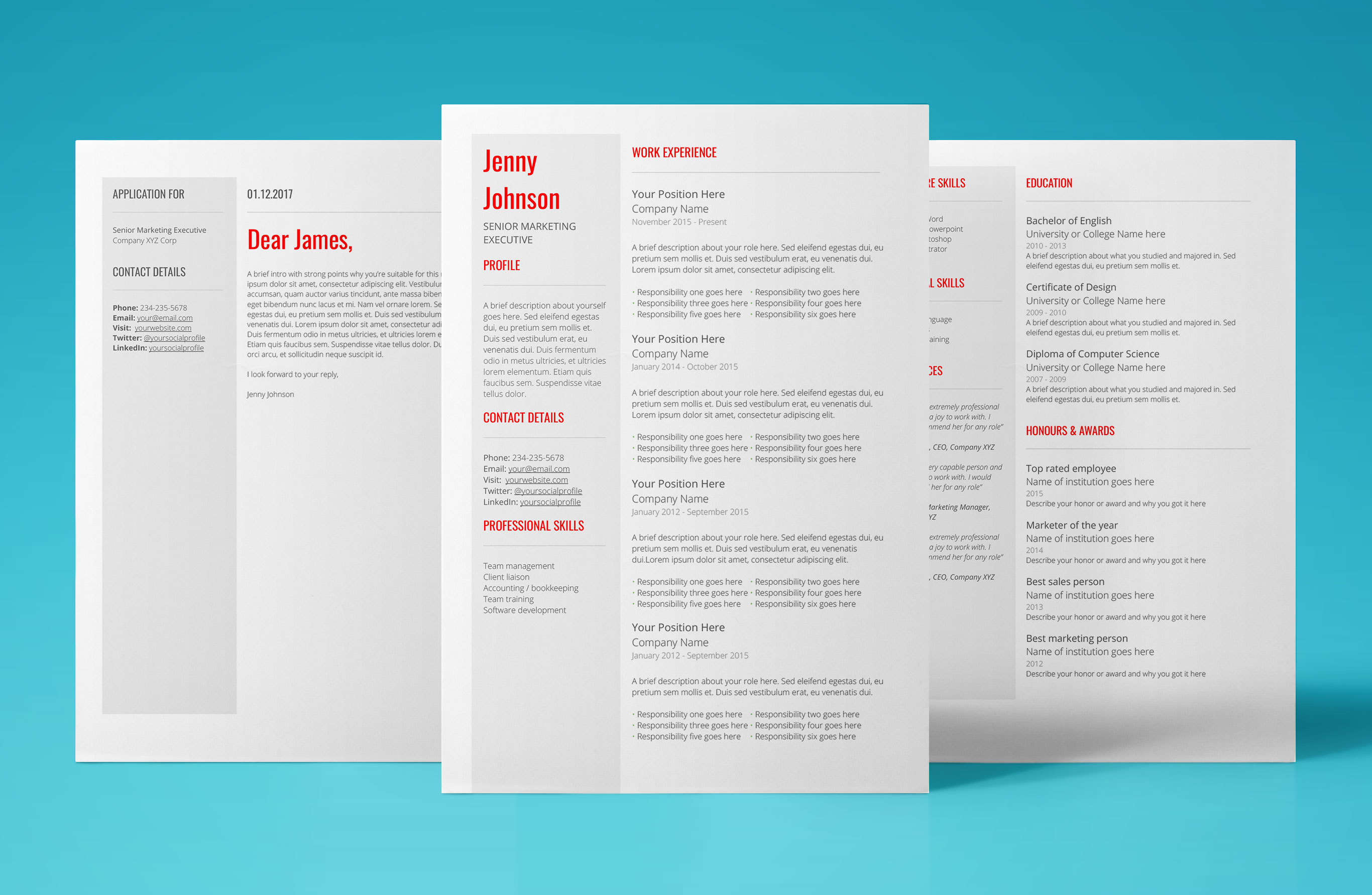Venus CV Template
